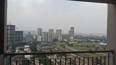 Balcony Image of 600 Sq.ft 1 BHK Apartment / Flat for rent in Mahindra Happinest Tathawade, Tathawade Pune for Rs. 21000