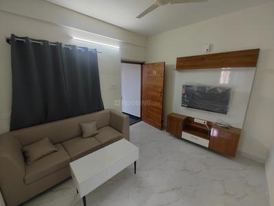 Hall Image of 650 Sq.ft 1 BHK Apartment / Flat for rent in Nagavara Bengaluru for Rs. 30000