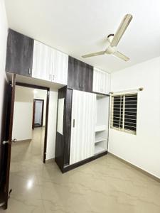 Bedroom Image of 700 Sq.ft 1 BHK Independent House for rent in Teachers Colony Bengaluru for Rs. 19000