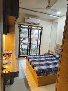 Bedroom Image of 2250 Sq.ft 3 BHK Apartment / Flat for sale in Shubh Enclave, Vesu Surat for Rs. 17000000