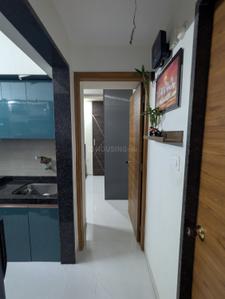 Kitchen Image of 550 Sq.ft 1.5 BHK Apartment / Flat for rent in Lal Gami Jade, Vashi Navi Mumbai for Rs. 50000
