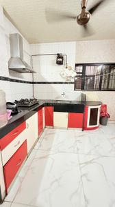 Kitchen Image of 1500 Sq.ft 3 BHK Apartment / Flat for rent in Rahul Residency, Kothrud Pune for Rs. 48000