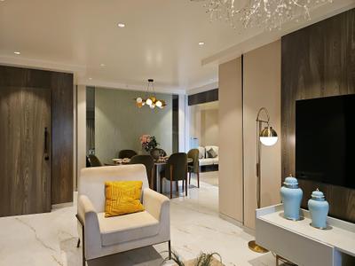 Living Room Image of 1274 Sq.ft 3 BHK Apartment / Flat for sale in Shree Nivasa Elevia Phase II, Mundhwa Pune for Rs. 11500000