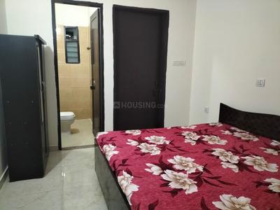 Bedroom Image of 225 Sq.ft 1 RK Builder Floor for rent in Sector 52 Gurgaon for Rs. 11000