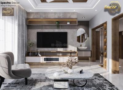 Hall Image of 2700 Sq.ft 3 BHK Apartment / Flat for rent in Skye Luxuria 20, Scheme 78 Indore for Rs. 180000