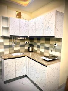 Kitchen Image of 1600 Sq.ft 2 BHK Studio for rent in Hira The Crown, Dujra Diara Patna for Rs. 30000
