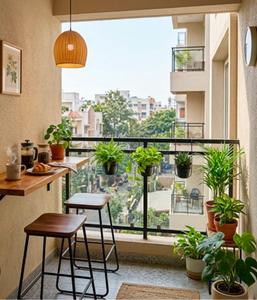 Balcony Image of 1070 Sq.ft 2 BHK Apartment / Flat for sale in Krishna Reddy Pet Sangareddy for Rs. 4220000