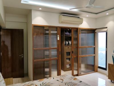 Bedroom Image of 4475 Sq.ft 4 BHK Apartment / Flat for sale in Paarijat Eclat, Iscon Ambli Road Ahmedabad for Rs. 53000000