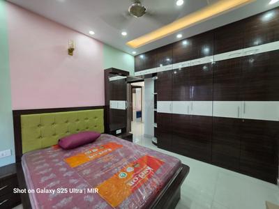 Bedroom Image of 1210 Sq.ft 3 BHK Apartment / Flat for rent in Siddha Galaxia, Rajarhat Kolkata for Rs. 45000
