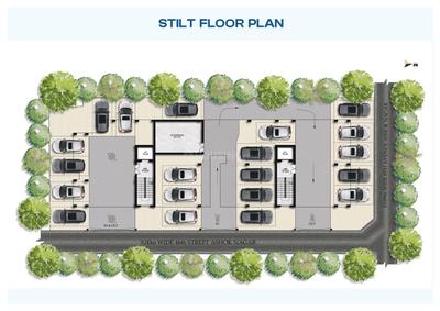 Image of 1122 Sq.ft 2.5 BHK Apartment / Flat for sale in Ashok Nagar, Chennai for Rs. 17300000