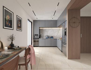 Kitchen Image of 1520 Sq.ft 2 BHK Apartment / Flat for sale in Palghar Mumbai for Rs. 5964000