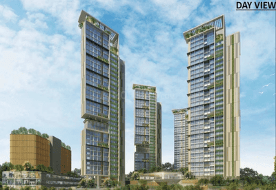 Image of 1206 Sq.ft 3 BHK Apartment / Flat for sale in Kolshet, Thane for Rs. 11000000