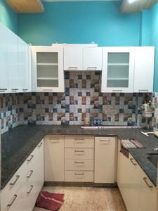 Kitchen Image of 1200 Sq.ft 3 BHK Builder Floor for rent in Vikaspuri New Delhi for Rs. 32000