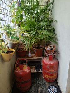 Balcony Image of 1101 Sq.ft 2 BHK Apartment / Flat for sale in AN A N Comforts, Subramanyapura Bengaluru for Rs. 7500000