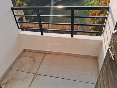 Balcony Image of 750 Sq.ft 1 BHK Apartment / Flat for rent in Devika Starlight Avenue, Hukma Khedi Indore for Rs. 9500