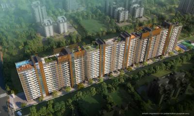 Image of 1021 Sq.ft 2 BHK Apartment / Flat for sale in Chinchwad, Pune for Rs. 8800000