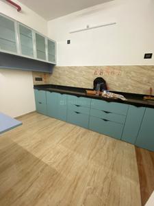 Kitchen Image of 965 Sq.ft 2 BHK Apartment / Flat for rent in KUL VTP Beaumonde Nation R2 Tower6, Manjari Khurd Pune for Rs. 35000
