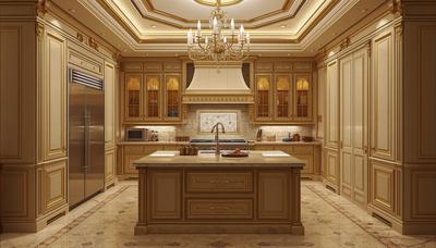 Kitchen Image of 1829 Sq.ft 3 BHK Villa for sale in Wadhwa Wise City, Chikhale Navi Mumbai for Rs. 31000000