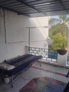 Balcony Image of 150 Sq.ft 1 RK Builder Floor for rent in Manjalpur Vadodara for Rs. 6000