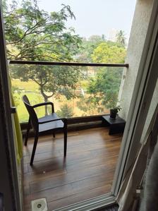 Balcony Image of 900 Sq.ft 2 BHK Apartment / Flat for sale in Bandra East Mumbai for Rs. 28000000