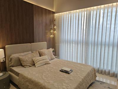 Bedroom Image of 1050 Sq.ft 3 BHK Apartment / Flat for rent in Purva Clermont, Chembur Mumbai for Rs. 140000