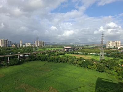 Balcony Image of 578 Sq.ft 1 BHK Apartment / Flat for rent in Geetai Siena, Vikhroli East Mumbai for Rs. 34999