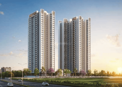 Image of 1040 Sq.ft 2 BHK Apartment / Flat for sale in Eisha 33 Central Avenue, Tathawade, Pune for Rs. 8400000