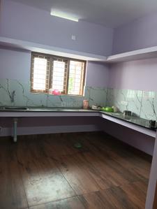 Kitchen Image of 1000 Sq.ft 1 RK Independent House for rent in Balaramapuram Thiruvananthapuram for Rs. 8000