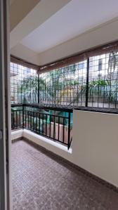 Balcony Image of 1100 Sq.ft 2 BHK Apartment / Flat for rent in Sri Balaji Signature, HBR Layout Bengaluru for Rs. 30000