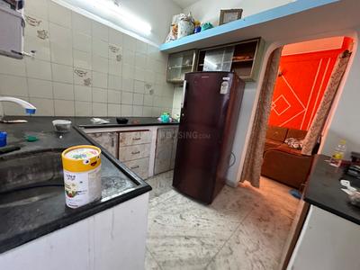 Kitchen Image of 1000 Sq.ft 2 BHK Builder Floor for rent in Mahalakshmi Nagar Indore for Rs. 23500