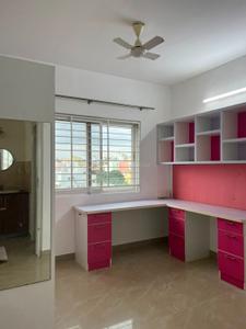 Kitchen Image of 1200 Sq.ft 3 BHK Apartment / Flat for rent in Shriram Sameeksha, Singapura Bengaluru for Rs. 40000