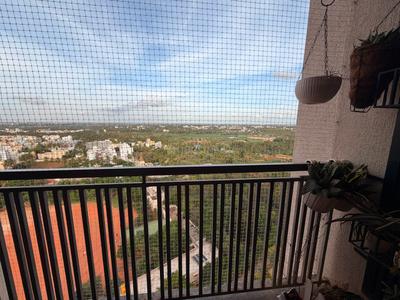 Balcony Image of 1610 Sq.ft 3 BHK Apartment / Flat for rent in Goyal Orchid Whitefield, Whitefield Bengaluru for Rs. 75000