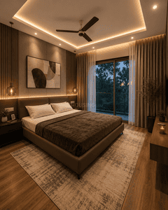 Bedroom Image of 2040 Sq.ft 3 BHK Apartment / Flat for sale in Shankar Nagar Raipur for Rs. 9588005
