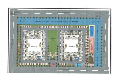 Image of 885 Sq.ft 1 BHK Apartment / Flat for sale in Vinayakkripa Vinayak Central Park At Shervani Legacy Phase 2, Dhoomanganj, Allahabad for Rs. 4200000