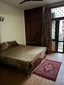 Bedroom Image of 1200 Sq.ft 2 BHK Builder Floor for rent in Hauz Khas New Delhi for Rs. 75000