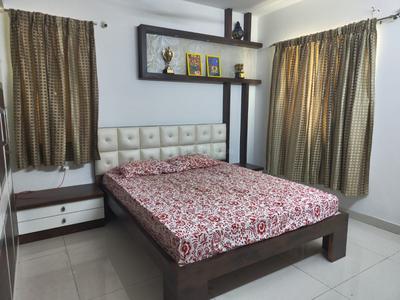 Bedroom Image of 1800 Sq.ft 3 BHK Apartment / Flat for rent in  Hy End Homes, Madhapur Hyderabad for Rs. 55000