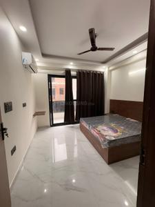 Bedroom Image of 1250 Sq.ft 1 RK Builder Floor for rent in HUDA Plot Sector 42, Sector 42 Gurgaon for Rs. 32000