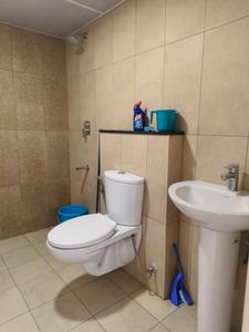 Common Bathroom Image of 1580 Sq.ft 3 BHK Apartment / Flat for rent in Prestige Jindal City, Anchepalya Bengaluru for Rs. 50000