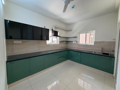 Kitchen Image of 1517 Sq.ft 3 BHK Apartment / Flat for rent in Spectra, Financial District Hyderabad for Rs. 72500
