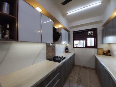 Kitchen Image of 2700 Sq.ft 4 BHK Builder Floor for rent in Sector 57 Gurgaon for Rs. 90000