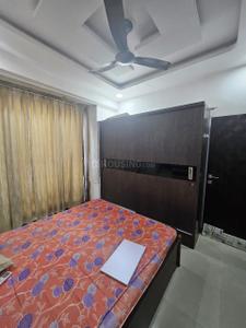 Bedroom Image of 1350 Sq.ft 2 BHK Apartment / Flat for rent in Satyamev Famosa, Sargasan Gandhinagar for Rs. 26000