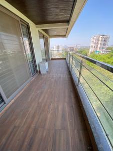 Balcony Image of 1900 Sq.ft 3 BHK Apartment / Flat for rent in Tirupati Balaji Fortune, Anandvalli Nashik for Rs. 45000
