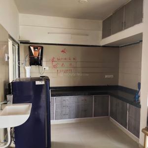 Kitchen Image of 1485 Sq.ft 3 BHK Apartment / Flat for rent in Dev Parijat, Vaishno Devi Circle Ahmedabad for Rs. 25000
