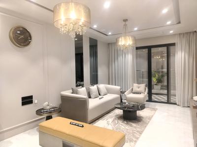Living Room Image of 1300 Sq.ft 3 BHK Apartment / Flat for sale in Intofinity Kohinoor Kaleido Phase 2, Upper Kharadi Pune for Rs. 13400000