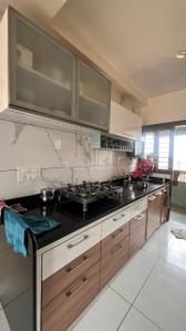 Kitchen Image of 1800 Sq.ft 3 BHK Apartment / Flat for sale in Parmeshwar Tulip Parmeshwar, Chandkheda Ahmedabad for Rs. 13000000