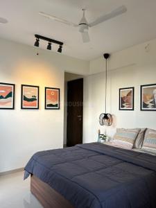 Bedroom Image of 1000 Sq.ft 2 BHK Apartment / Flat for rent in Khutwad Nagar Nashik for Rs. 25000