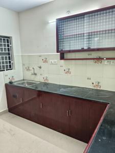 Kitchen Image of 1200 Sq.ft 3 BHK Apartment / Flat for rent in Jeayam Dream Palace, Vandalur Chennai for Rs. 22000