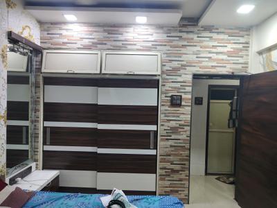 Bedroom Image of 650 Sq.ft 1 BHK Apartment / Flat for rent in Vihang Valley, Kasarvadavali Thane for Rs. 26520