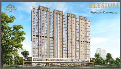 Image of 382 Sq.ft 1 BHK Apartment / Flat for sale in Kripa Elysium, Chembur, Mumbai for Rs. 9800000