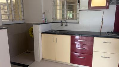 Kitchen Image of 1200 Sq.ft 2 BHK Apartment / Flat for rent in Vishrantwadi Pune for Rs. 38500